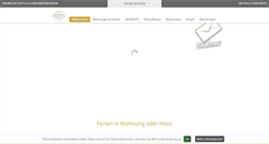 Desktop Screenshot of ferienwohnungen-duenenmeer.com